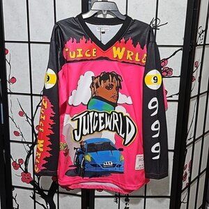 Juice Wrld Hockey Jersey Size Large New Headgear Classics